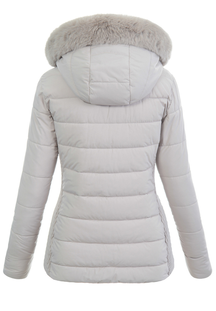 Damska Kurtka Zimowa Kaja Beżowa