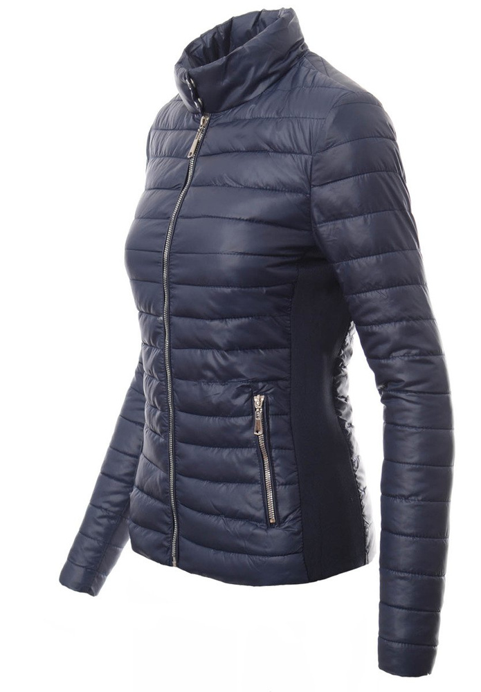 Damska Wiosenna Kurtka Doris Granatowa