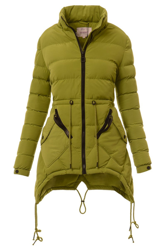 Damska Kurtka Ortalionowa Jasno Zielona