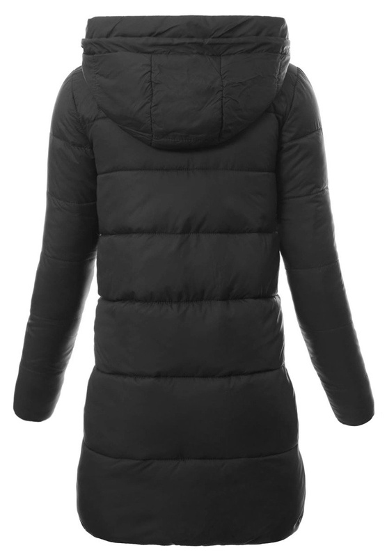 Damska Zimowa Kurtka Ortalionowa Michalina Czarna