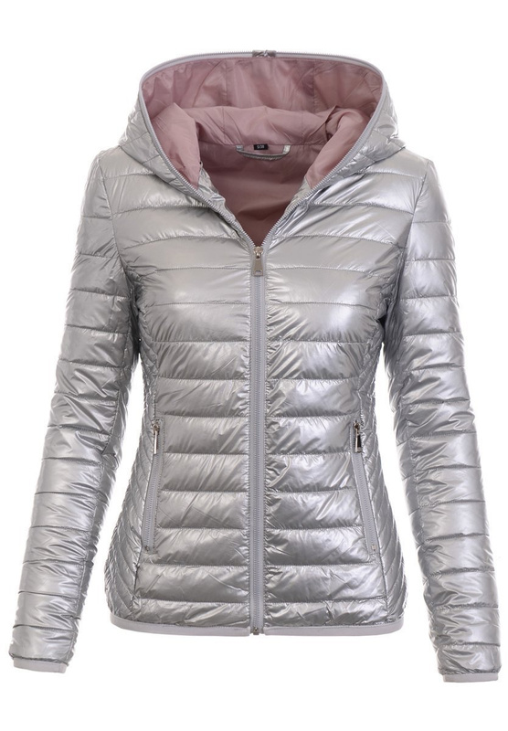 Damska Wiosenno- Jesienna Kurtka Florencja Srebrna