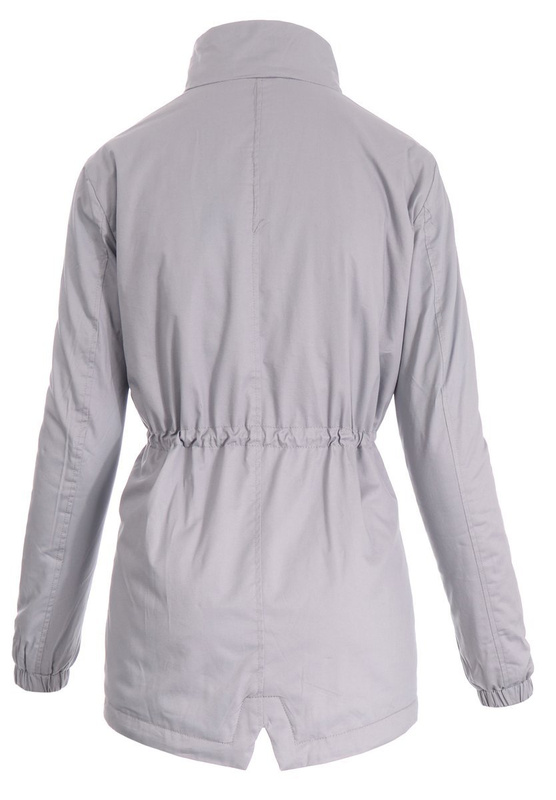 Kurtka Parka Wiosenna Damiana Szara