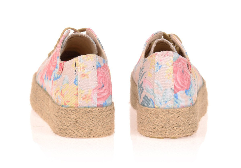 644 Trampki Creepersy Espadryle Kylie Kwieciste