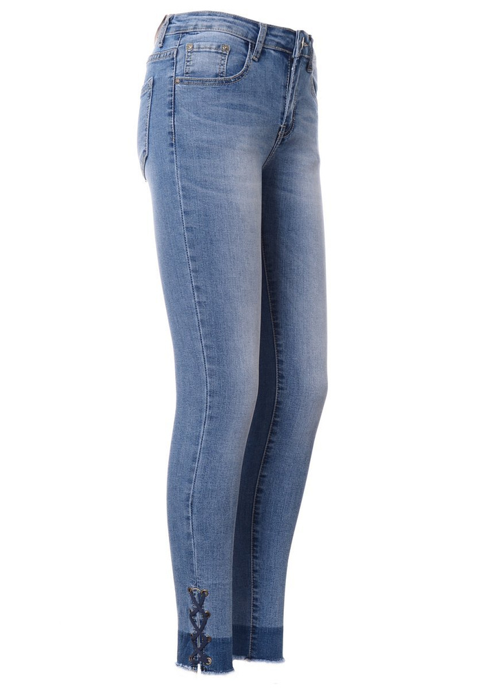 Damskie Spodnie Niebieskie