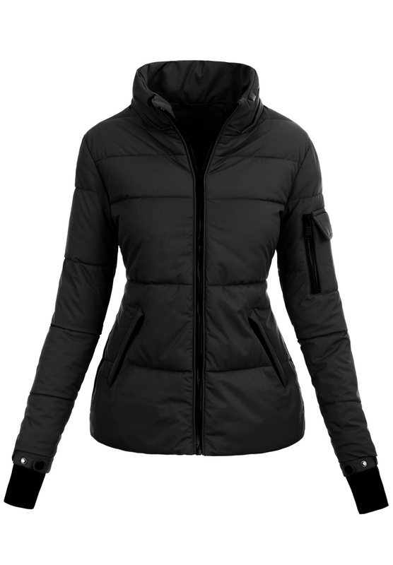 Damska Kurtka Zimowa Florentyna Czarna
