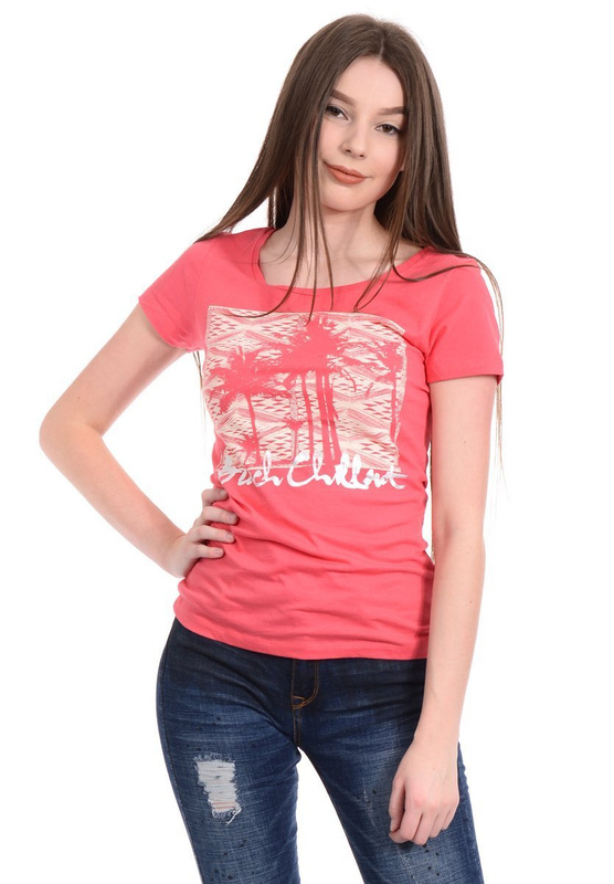Damska Koszulka T-shirt Różowa