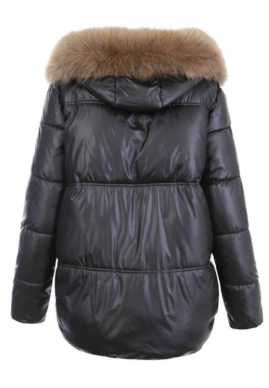 Damska Kurtka Pikowana Zuza Czarna