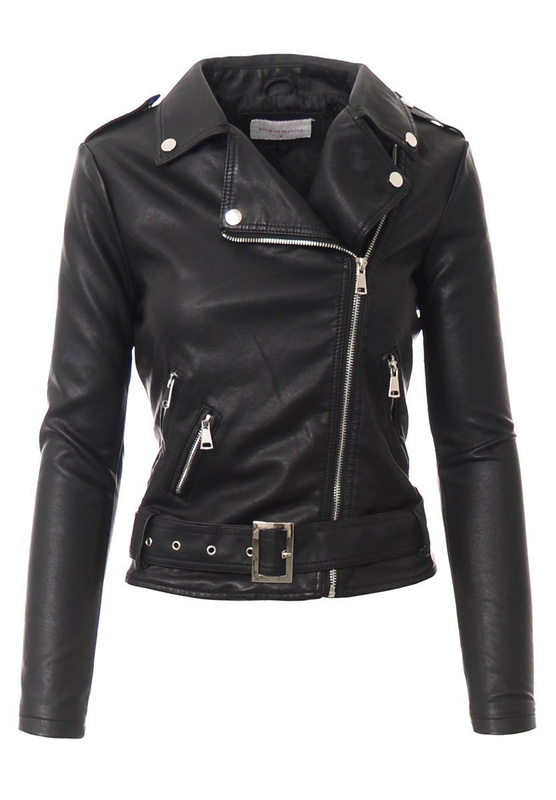 Damska Kurtka Ramoneska Wiera Czarna