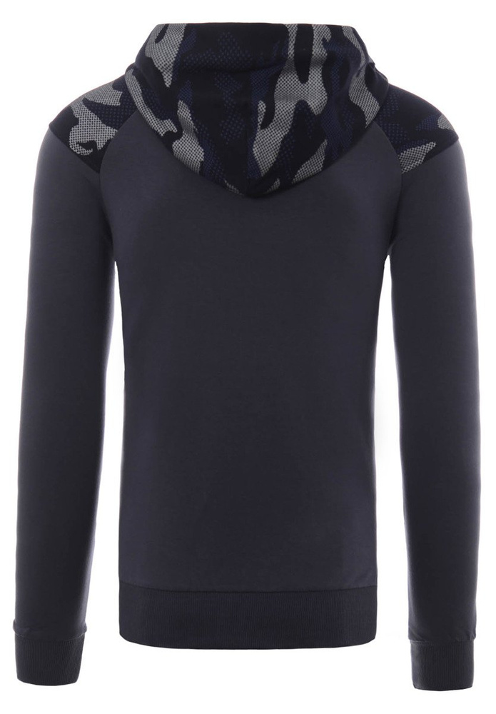 Męska Bluza Zasuwana Na Suwak Moro Grafitowa