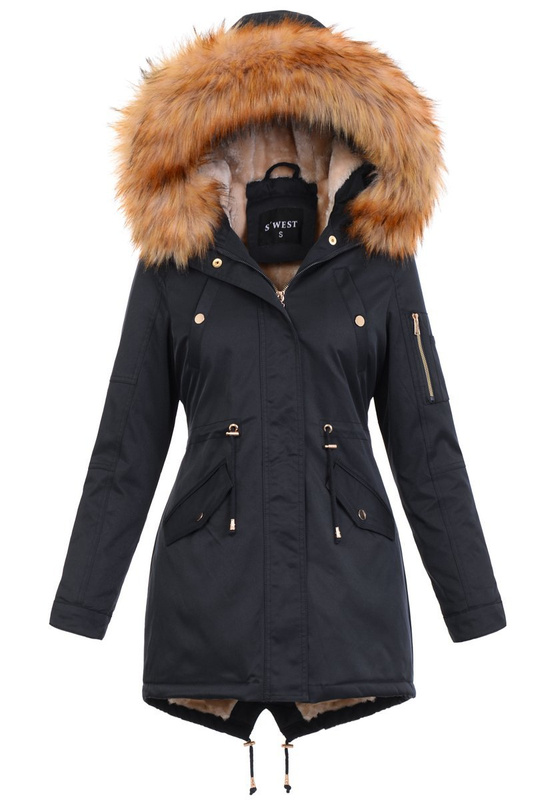 Parka Zimowa Pola Czarna