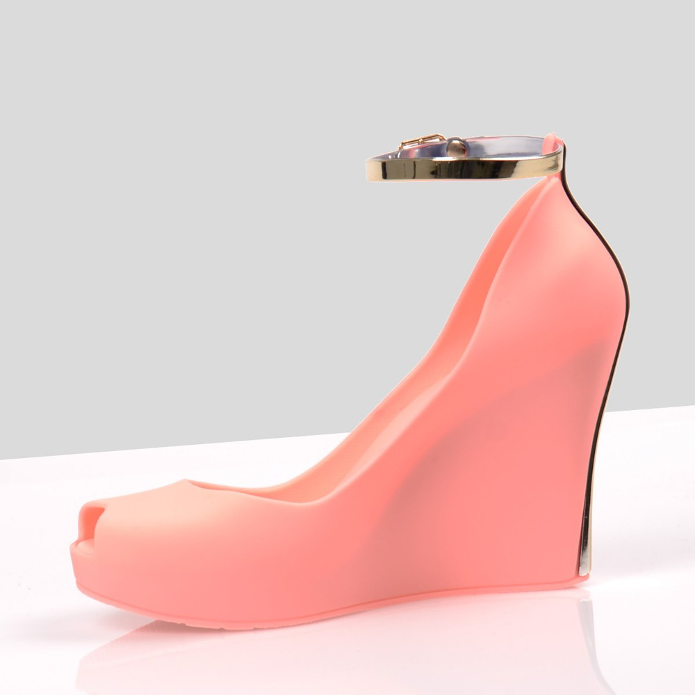 Gumowe Koturny Meliski Matowe Monica Różowe