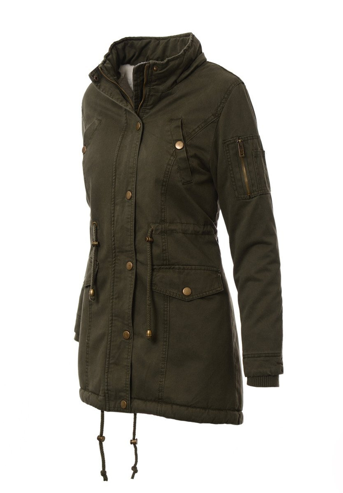 Parka Zimowa Barbara Zielona