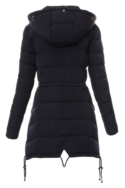 Damska Ortalionowa Kurtka Agnes Granatowa