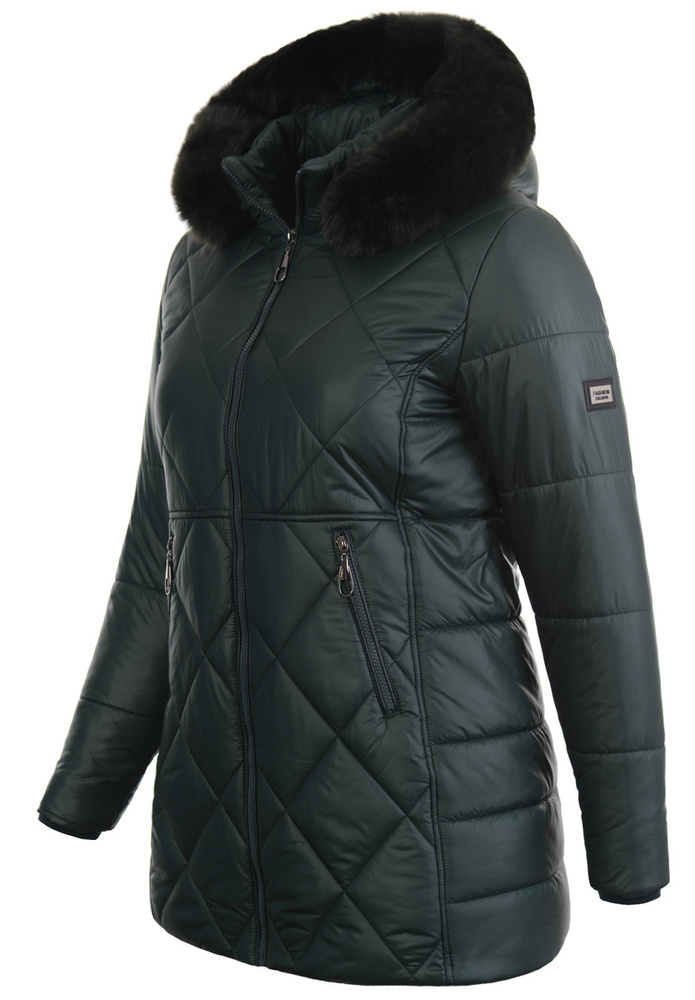Damska Kurtka Ortalionowa Aldona Zielona
