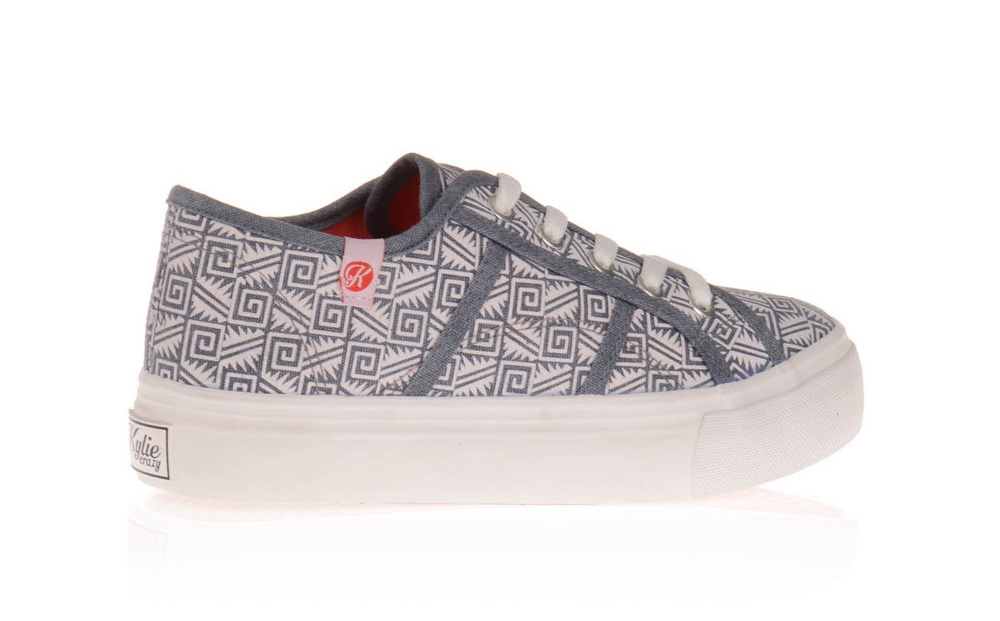 Trampki Tenisówki Creepersy Kylie Szare