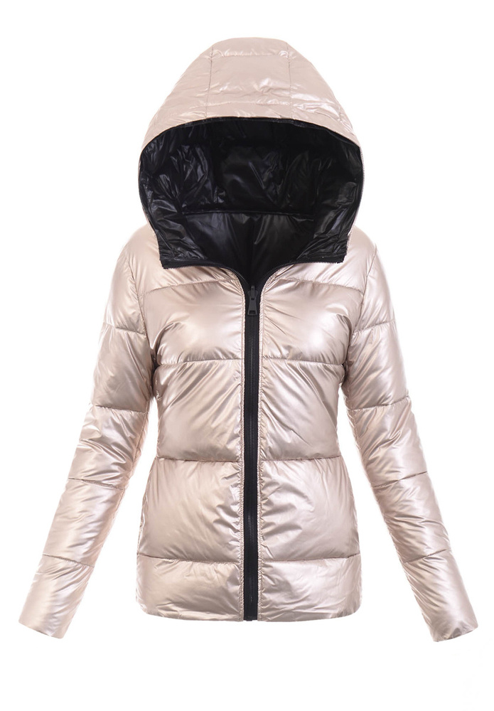 Damska Kurtka Zimowa Amelia Złota