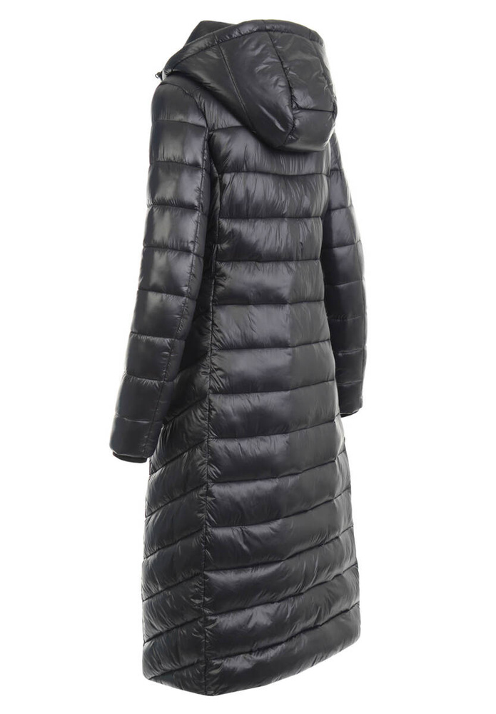 Damska Kurtka Ortalionowa Długa Felicja Czarna