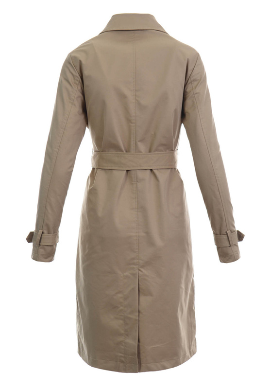 Damska Wiosenna Kurtka Płaszcz Parka Nancy Beżowa