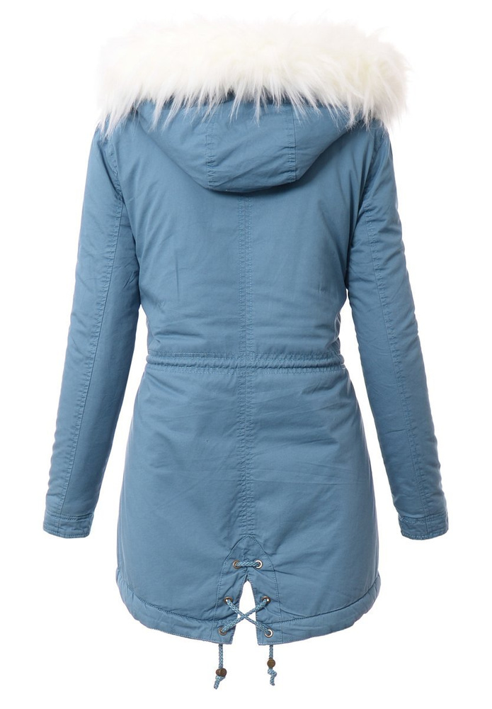 Parka Zimowa Agnieszka Niebieska