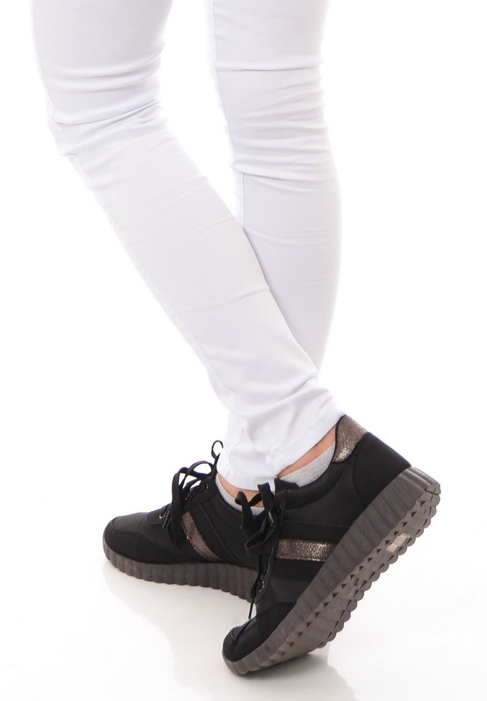 Damskie Sportowe Buty Czarne