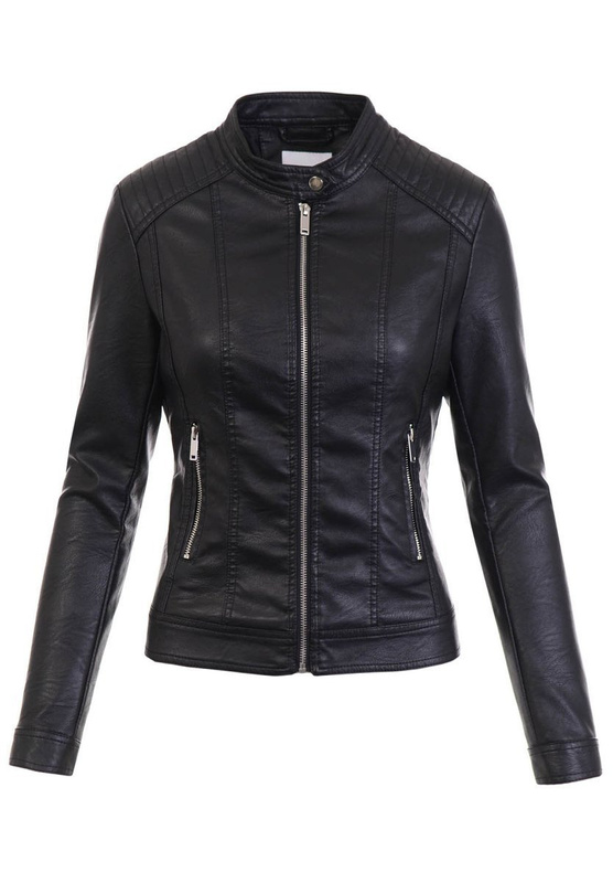 Damska Kurtka Ramoneska Małgorzata Czarna