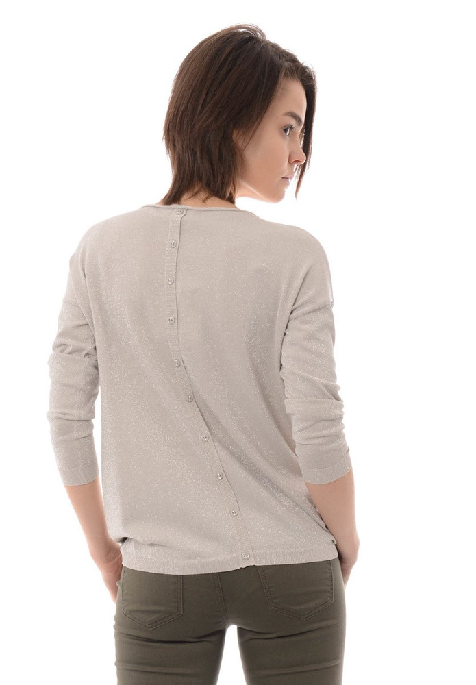 Damska Bluzka Oversize Szara