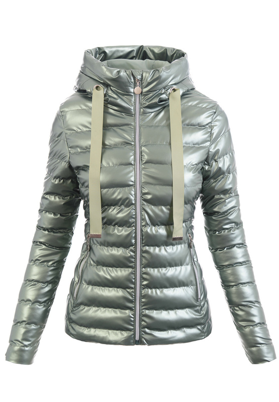 Damska Kurtka Przejściowa Wiosenna Kornelia Zielona