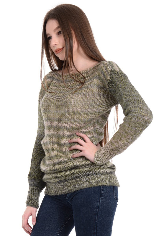 Damski Sweter Zielony