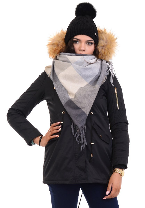 Chusta Damska Ciemnoszary