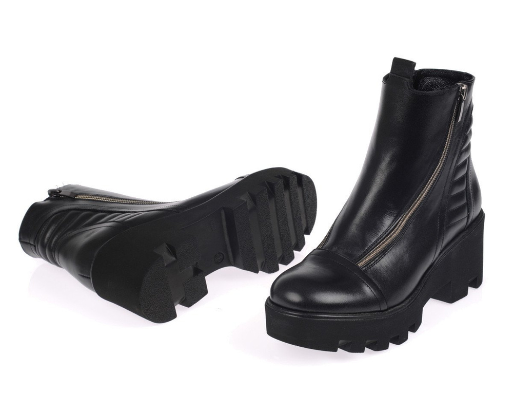 Polskie Botki Militarne Skóra Czarne