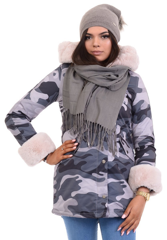 Szal Damski Ciemnoszary