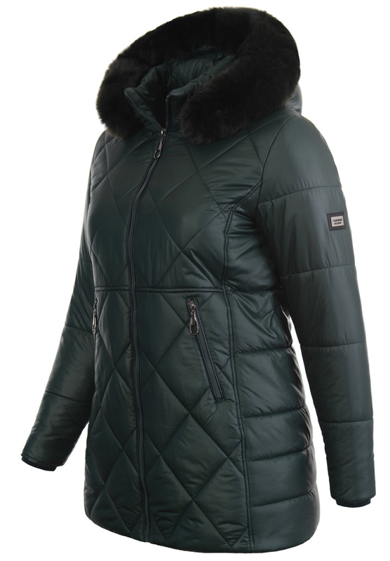 Damska Kurtka Ortalionowa Aldona Zielona