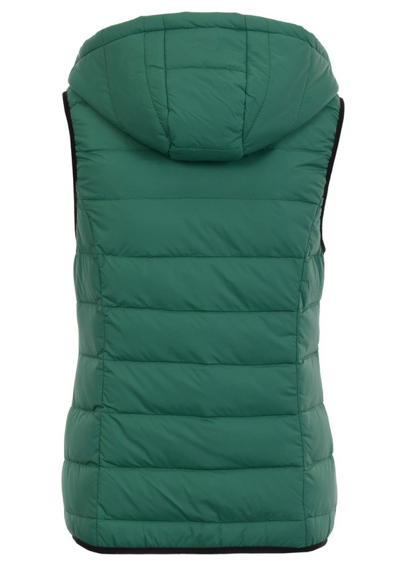 Damska Kamizelka Bezrękawnik Basia Zielona