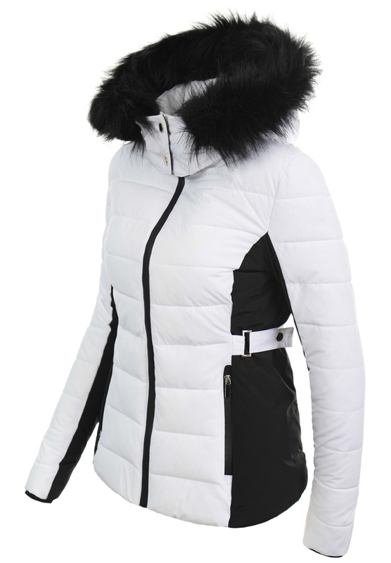 Damska Kurtka Zimowa Rose Biała