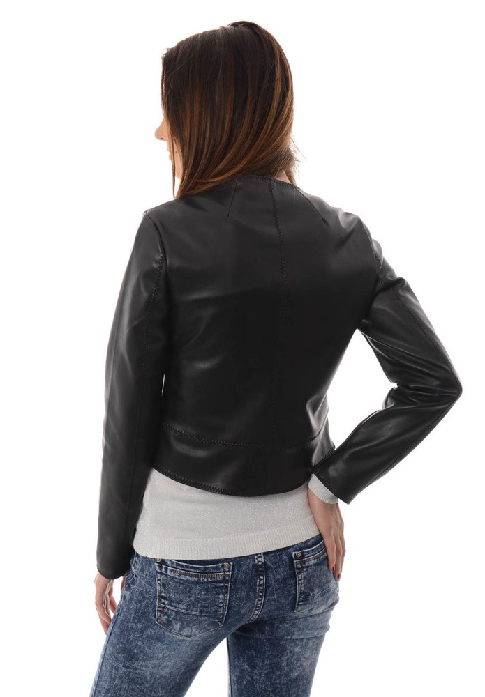 Damska Kurtka Ramoneska Czarna