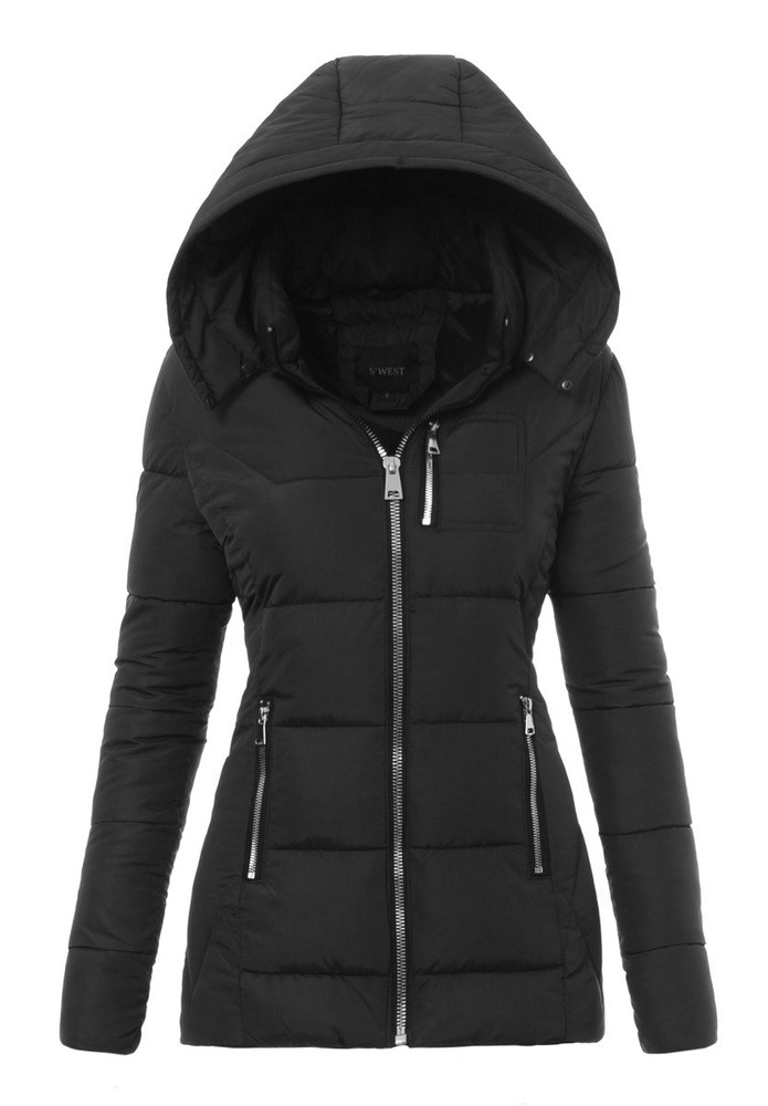 Kurtka Zimowa Joanna Czarna