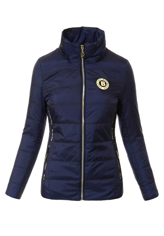 Damska Jesienna Wiosenna Kurtka Granatowa