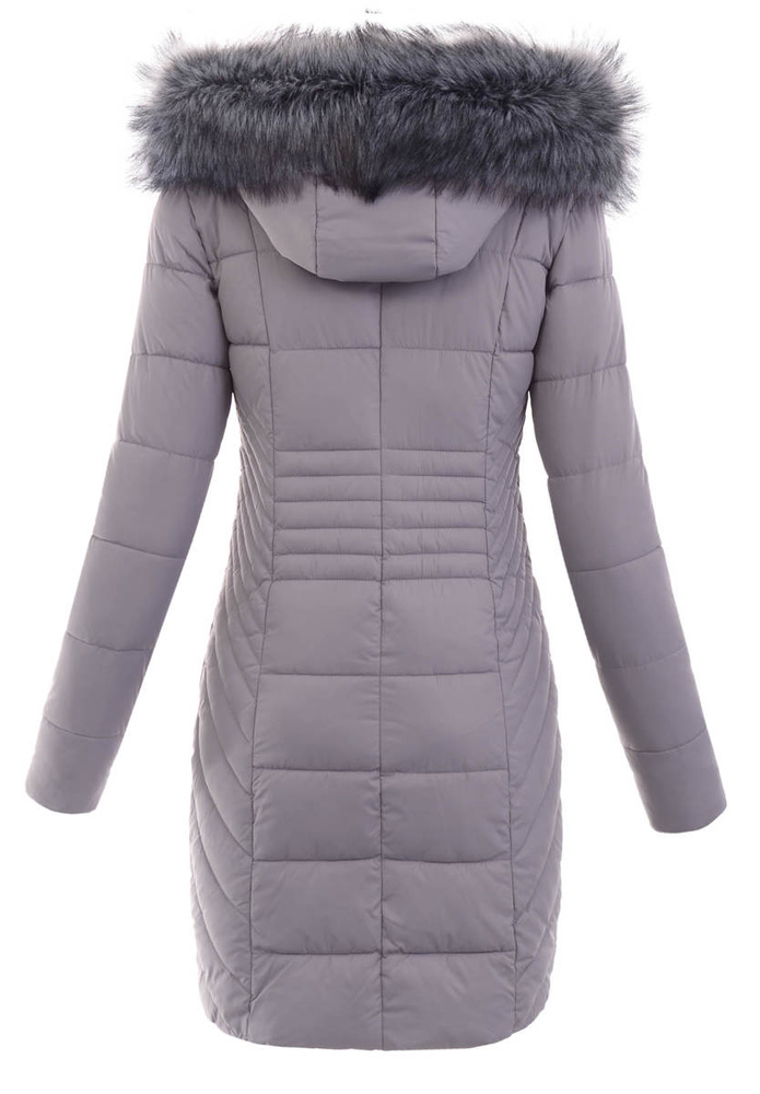 Damska Ortalionowa Kurtka Eleonora Szara