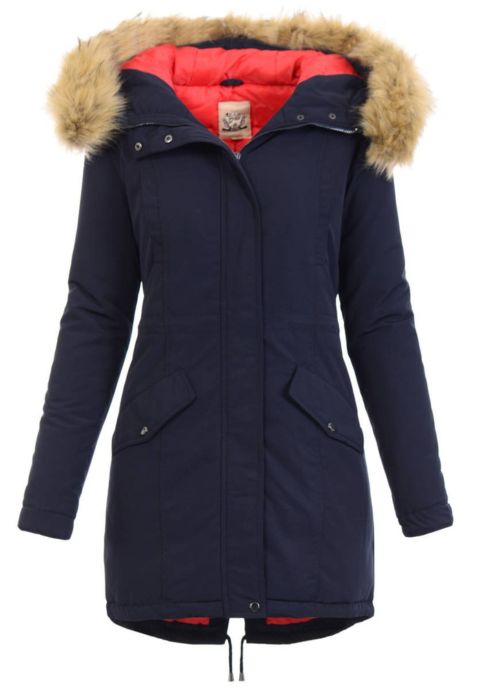 Kurtka Zimowa Antonia Granatowa