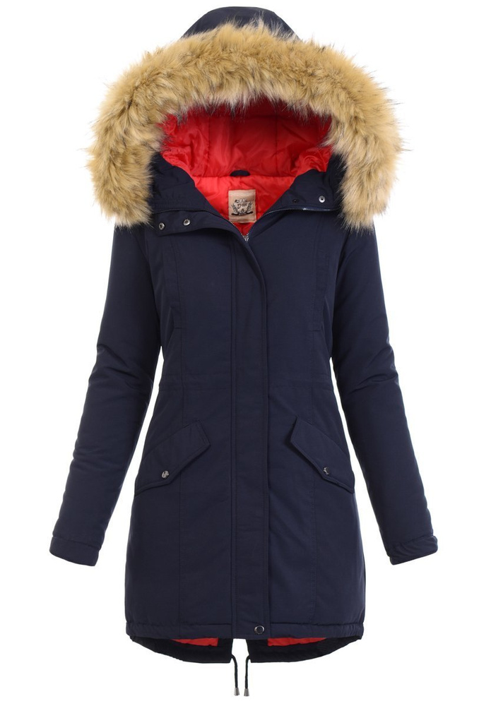 Kurtka Zimowa Antonia Granatowa