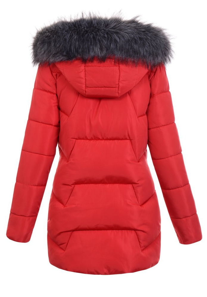 Damska Kurtka Ortalionowa Lara Czerwona