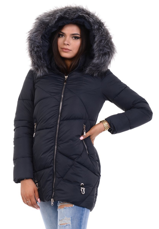 Kurtka Zimowa Marianna Granatowa