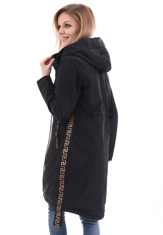 Kurtka Przejściowa Wiosenna Etien Czarna