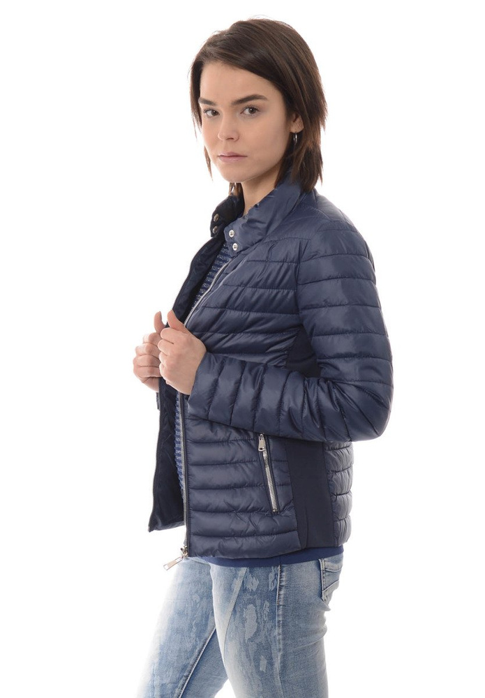 Damska Wiosenna Kurtka Doris Granatowa