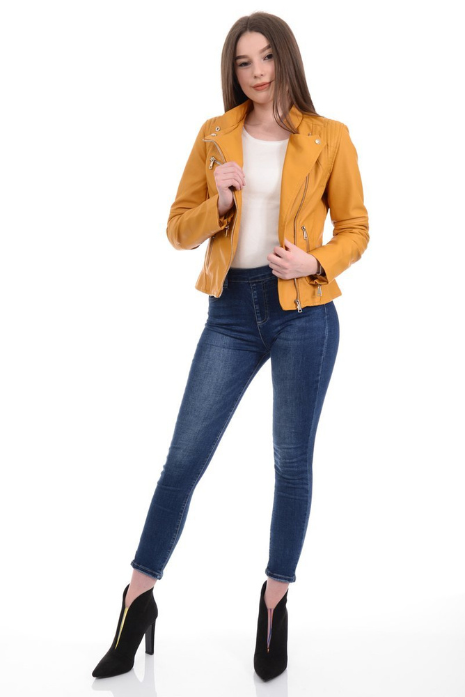 Damskie Spodnie Jeansowe Granatowe