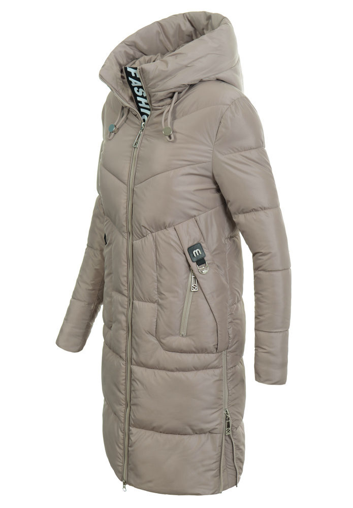 Damska Kurtka Zimowa Lea Beżowa