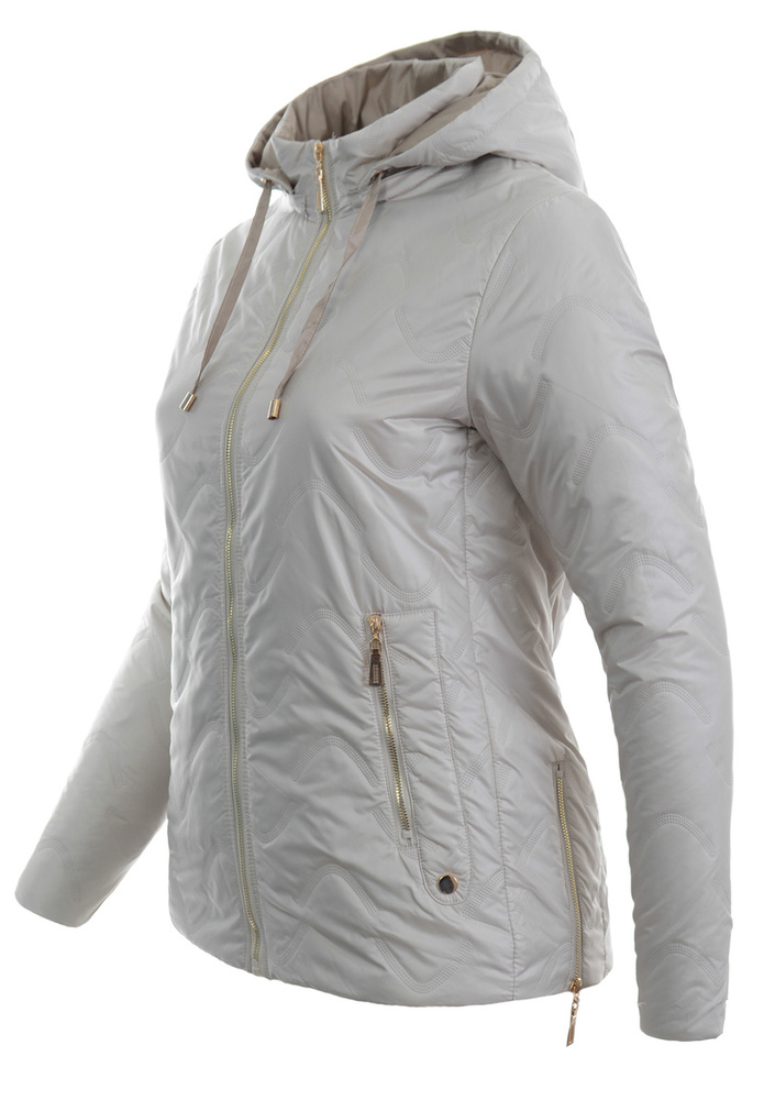 Damska Kurtka Przejściowa Wiosenna Pelagia Beżowa