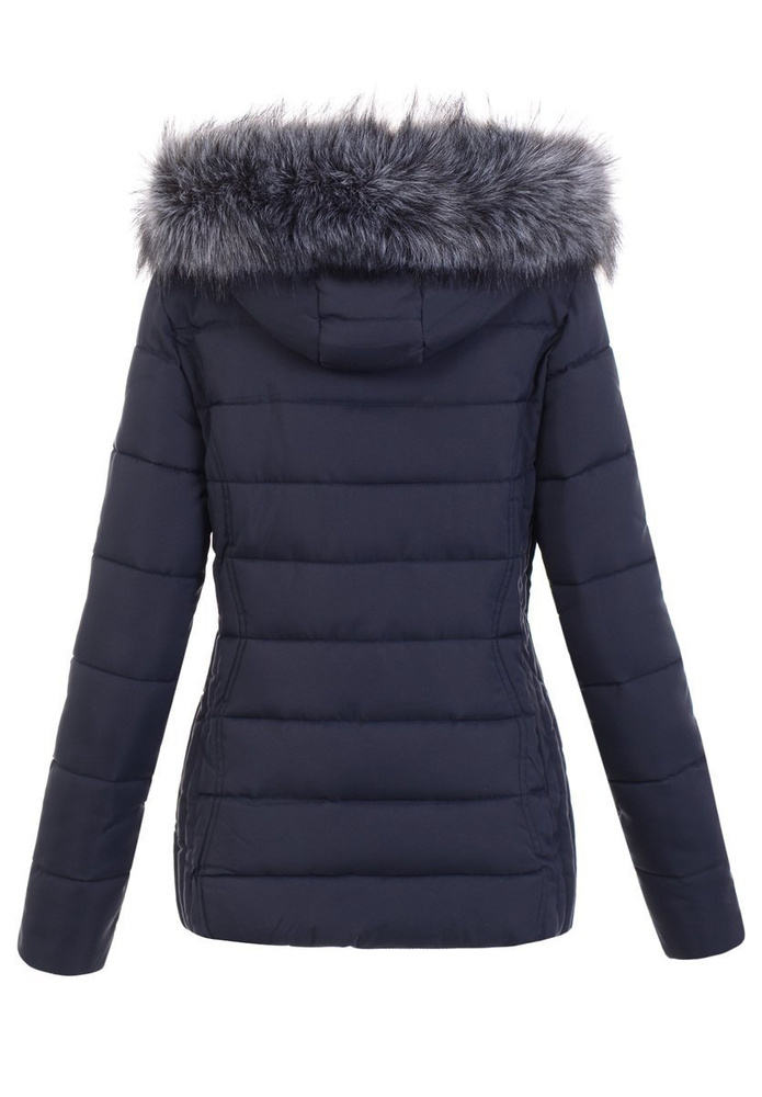 Damska Kurtka Ortalionowa Leonia Granatowa