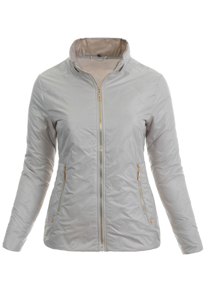 Damska Kurtka Przejściowa Wiosenna Pelagia Beżowa