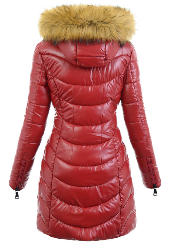 Damska Kurtka Ortalionowa Mika Czerwona